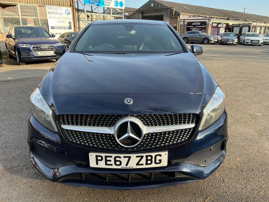 Mercedes-Benz A Class Hatchback 1.5 A180d Amg Line Euro 6 Ss 201 PE67ZBG Blue #2