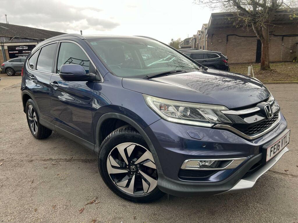 Honda Cr-V Suv 2.0 I-vtec Sr 4Wd Euro 6 201616 FE16VTL Blue #3