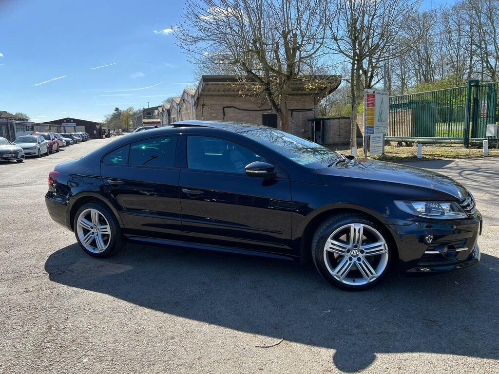 Volkswagen CC Saloon 2.0 Tdi Bluemotion Tech R-line Black Editio KX66VCC Black #5
