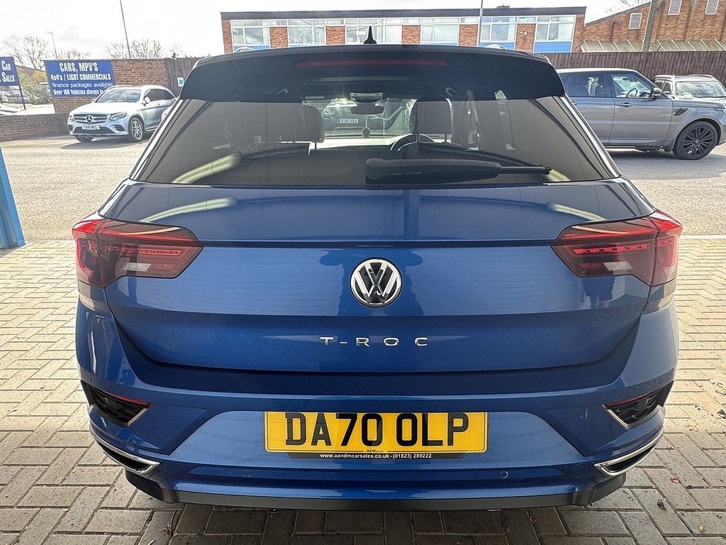 Volkswagen T-Roc Tdi R-line U15491353 Ulez Blue #4
