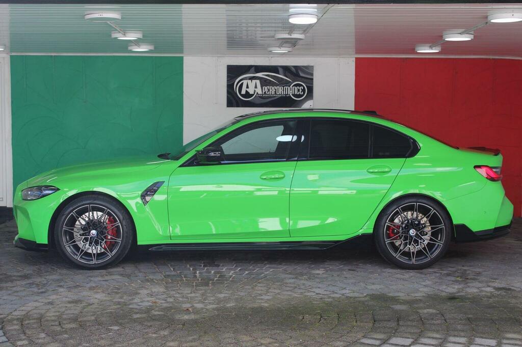 BMW M3 Saloon 3.0 Biturbo Competition Steptronic M Xdrive JMZ9467 Green #2