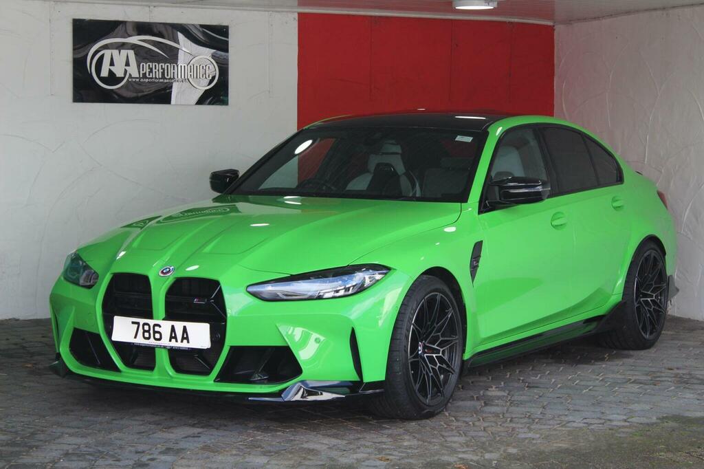 BMW M3 Saloon 3.0 Biturbo Competition Steptronic M Xdrive Green