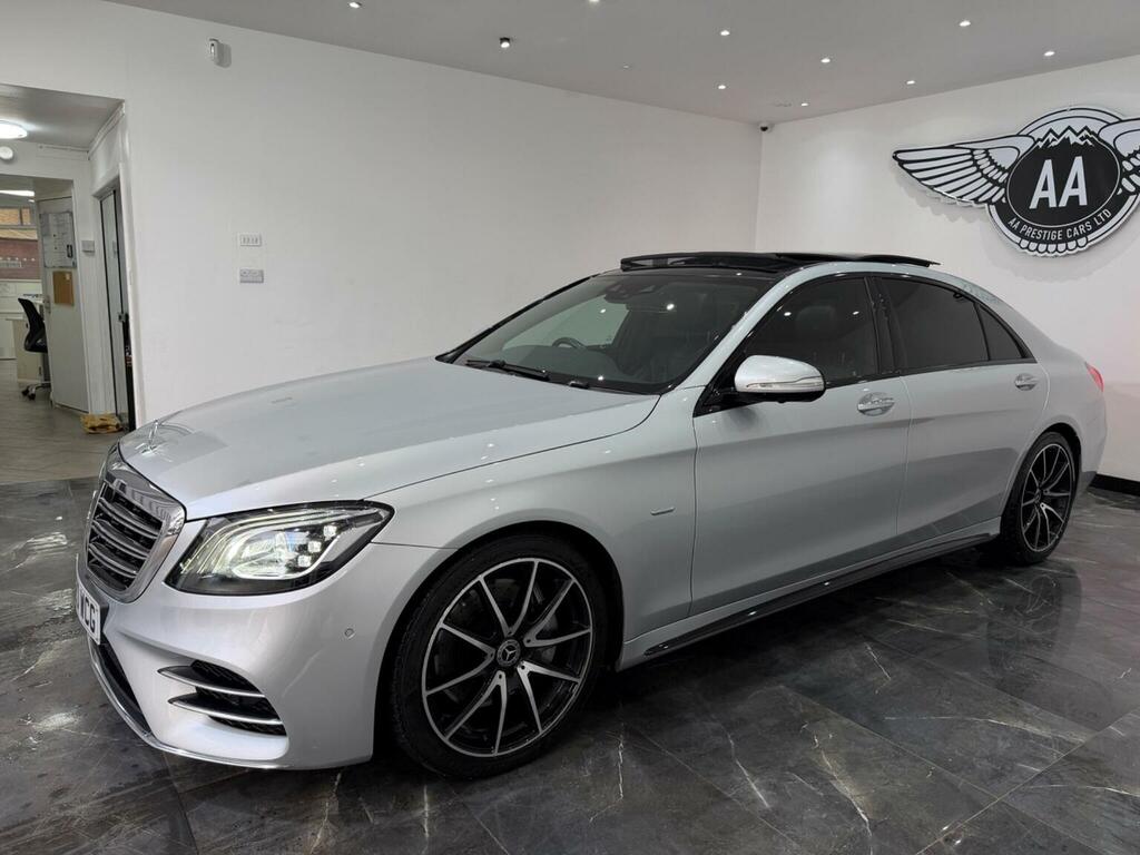 Mercedes-Benz S Class Saloon 2.9 S350ld Grand Edition Executive G-tron Silver #3