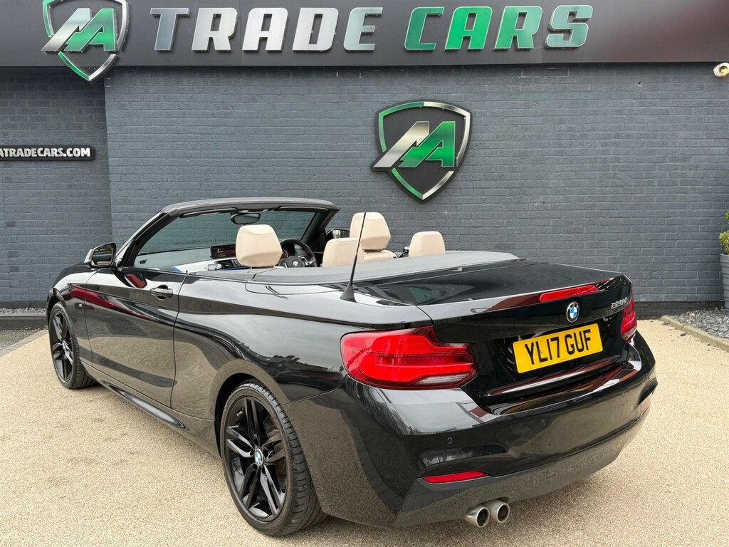 BMW 2 Series 220D M Sport YL17GUF Black #5