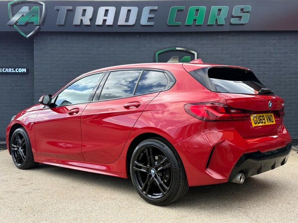 BMW 1 Series Hatchback GU69VNO Red #5