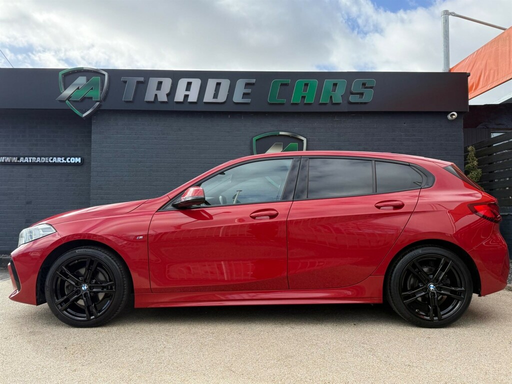 BMW 1 Series Hatchback GU69VNO Red #4