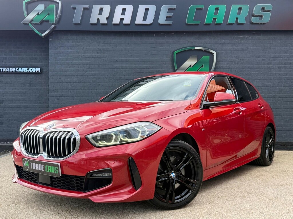 BMW 1 Series Hatchback GU69VNO Red #3