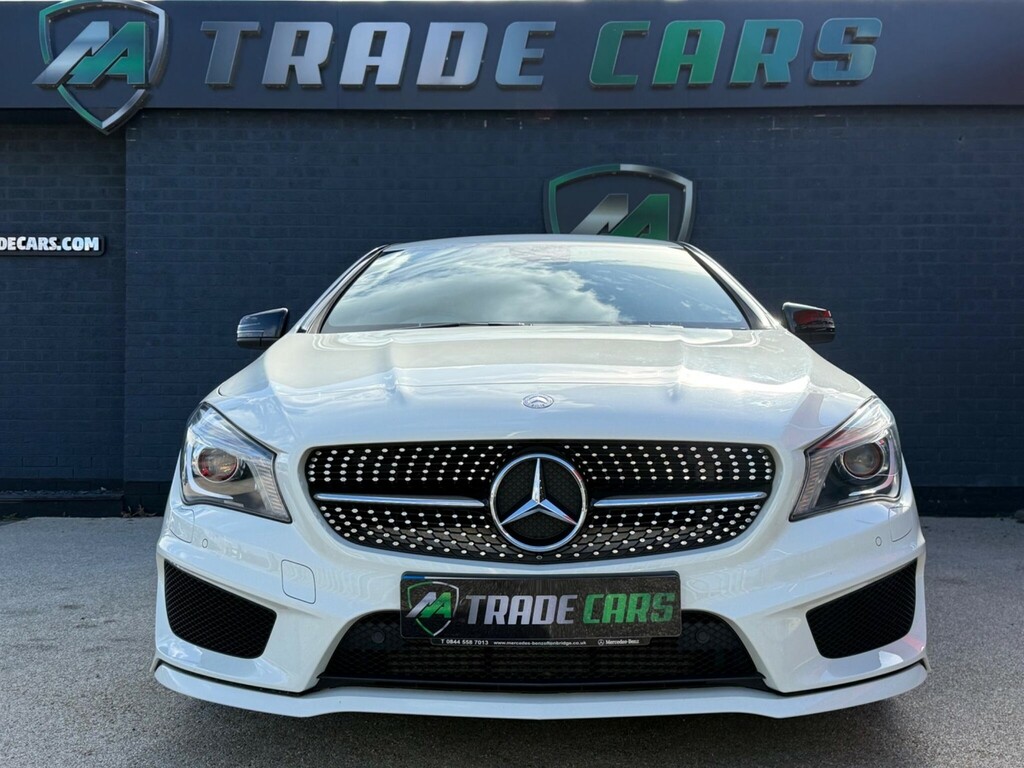 Mercedes-Benz CLA Class Saloon GF14VFN White #2