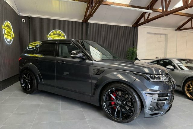 Land Rover Range Rover Sport 5.0 P575 V8 Svr Suv 4Wd Euro 6 S Grey #2