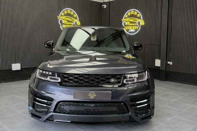Land Rover Range Rover Sport 5.0 P575 V8 Svr Suv 4Wd Euro 6 S Grey #4