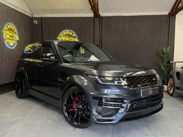 Land Rover Range Rover Sport 5.0 P575 V8 Svr Suv 4Wd Euro 6 S Grey