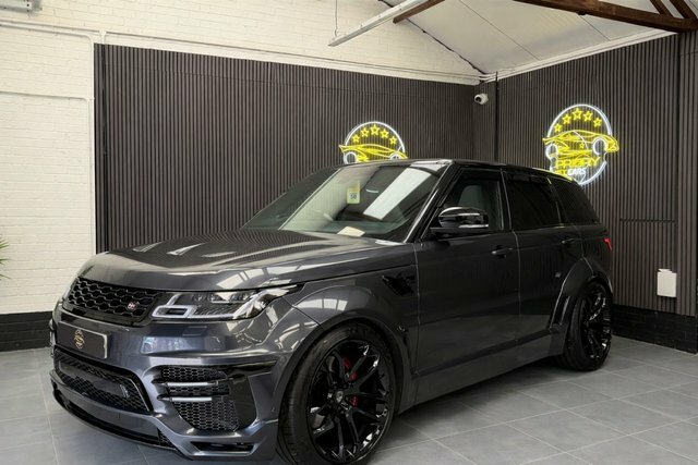 Land Rover Range Rover Sport 5.0 P575 V8 Svr Suv 4Wd Euro 6 S Grey #3