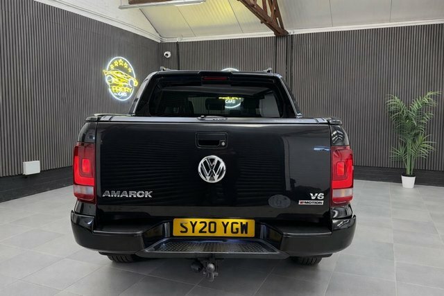 Volkswagen Amarok 3.0 Tdi V6 Aventura Black Edition Pickup Double Ca Black #5
