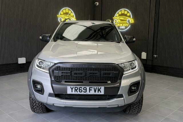 Ford Ranger 2.0 Ecoblue Wildtrak Pickup Double Cab YR69FVK Silver #4