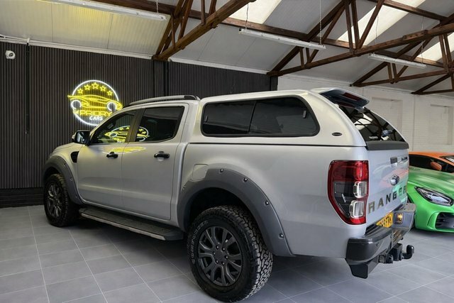 Ford Ranger 2.0 Ecoblue Wildtrak Pickup Double Cab YR69FVK Silver #6