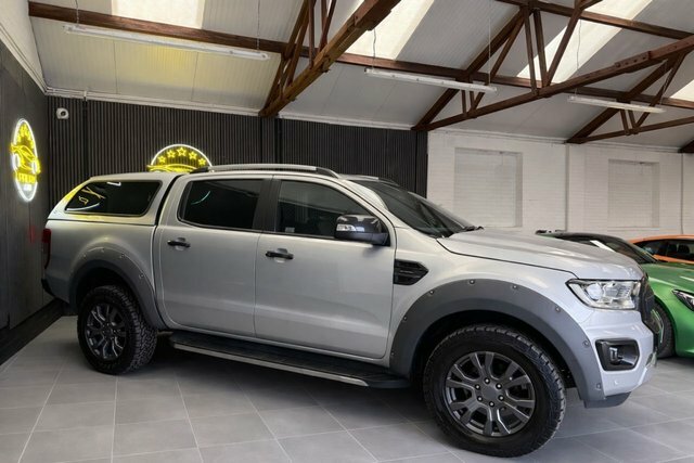 Ford Ranger 2.0 Ecoblue Wildtrak Pickup Double Cab YR69FVK Silver #2