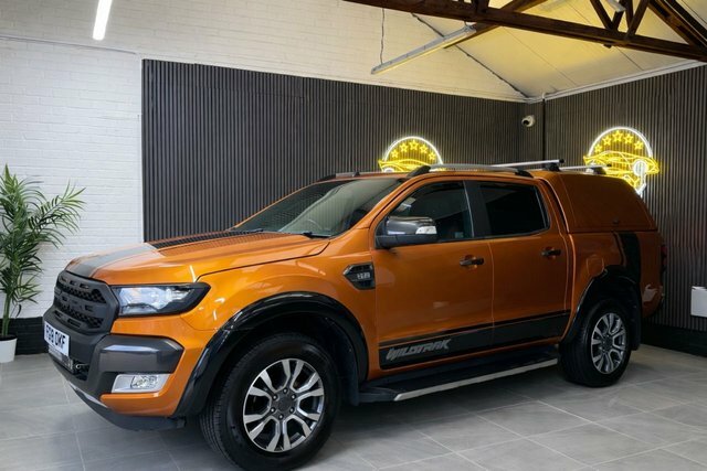 Ford Ranger 3.2 Tdci Wildtrak Pickup Double Cab Aut FG18OKF Orange #3