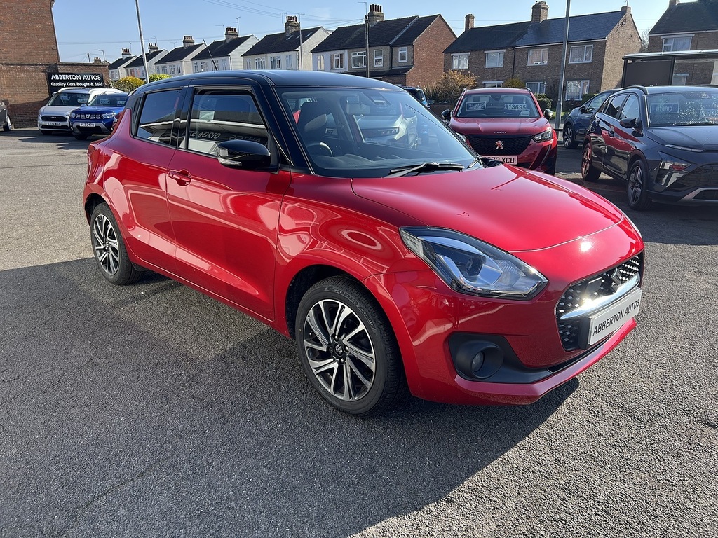 Suzuki Swift 1.2 Dualjet Mhev Sz5 Hatchback Hybrid C SW72OZX Red #4