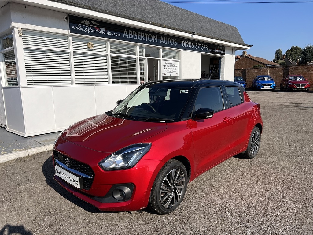 Suzuki Swift 1.2 Dualjet Mhev Sz5 Hatchback Hybrid C Red