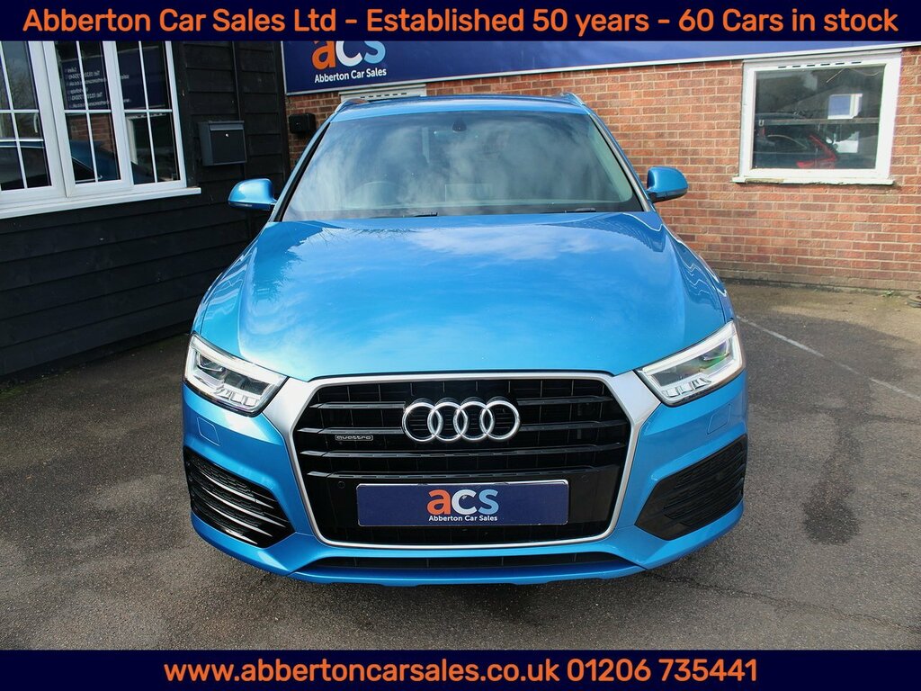 Audi Q3 Tdi S Line Plus EX16HJC Blue #2