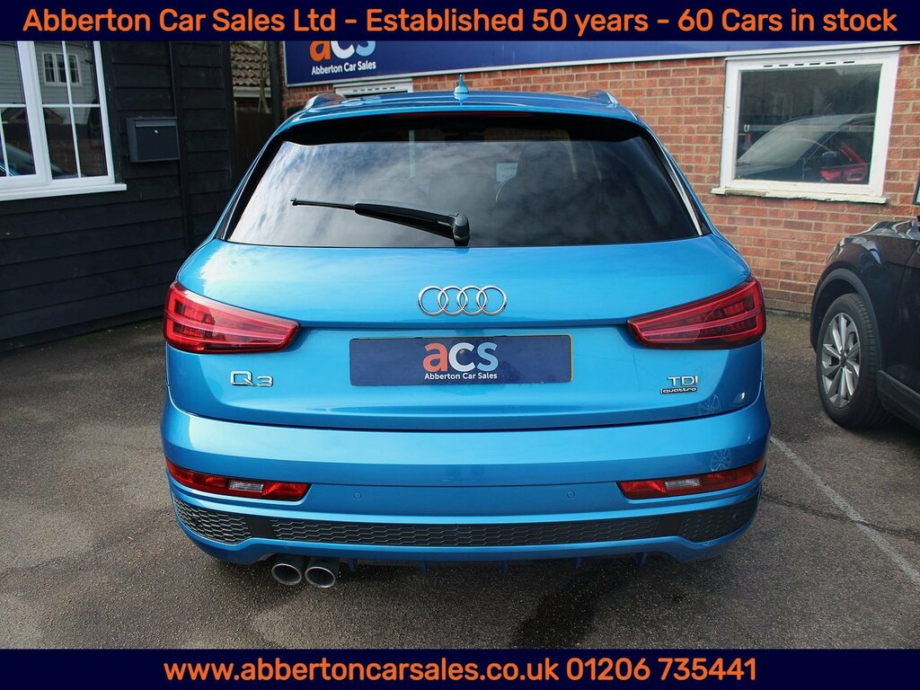 Audi Q3 Tdi S Line Plus EX16HJC Blue #5