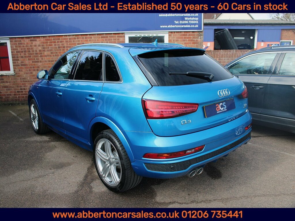 Audi Q3 Tdi S Line Plus EX16HJC Blue #6
