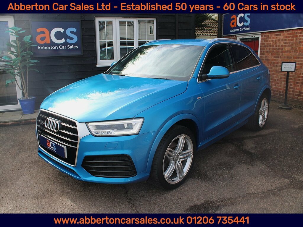 Audi Q3 Tdi S Line Plus Blue