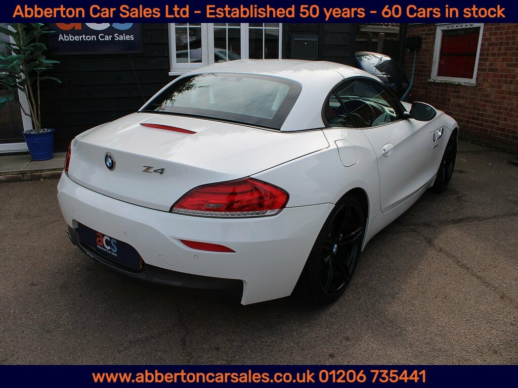 BMW Z4 20I M Sport LL63XEC White #6