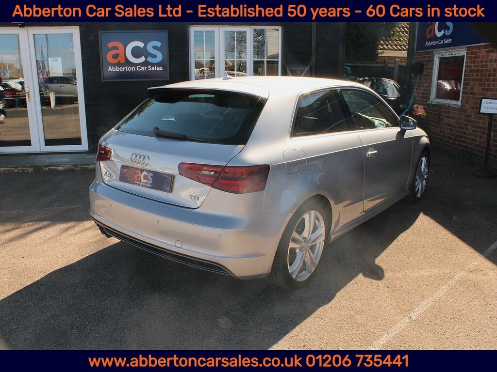 Audi A3 Tdi S Line PF64OLE Silver #4