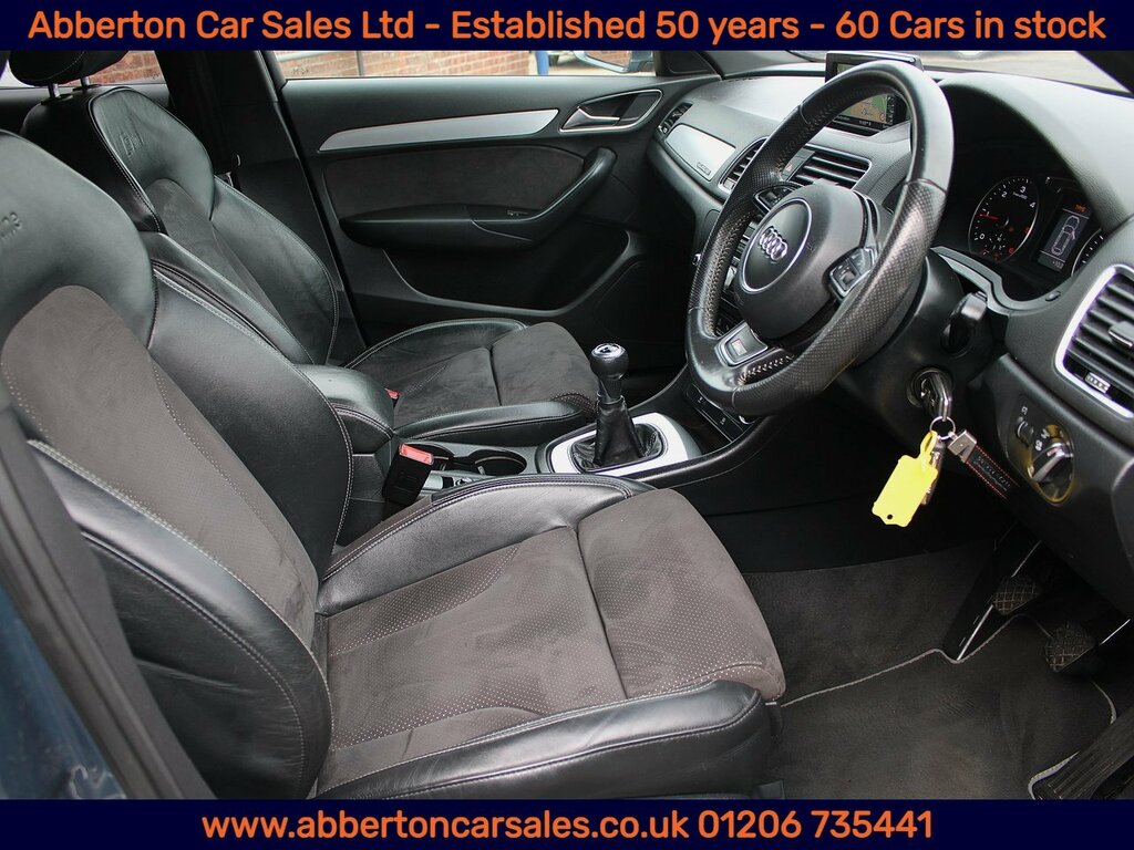 Audi Q3 Tdi S Line Plus AY15VYE Blue #6