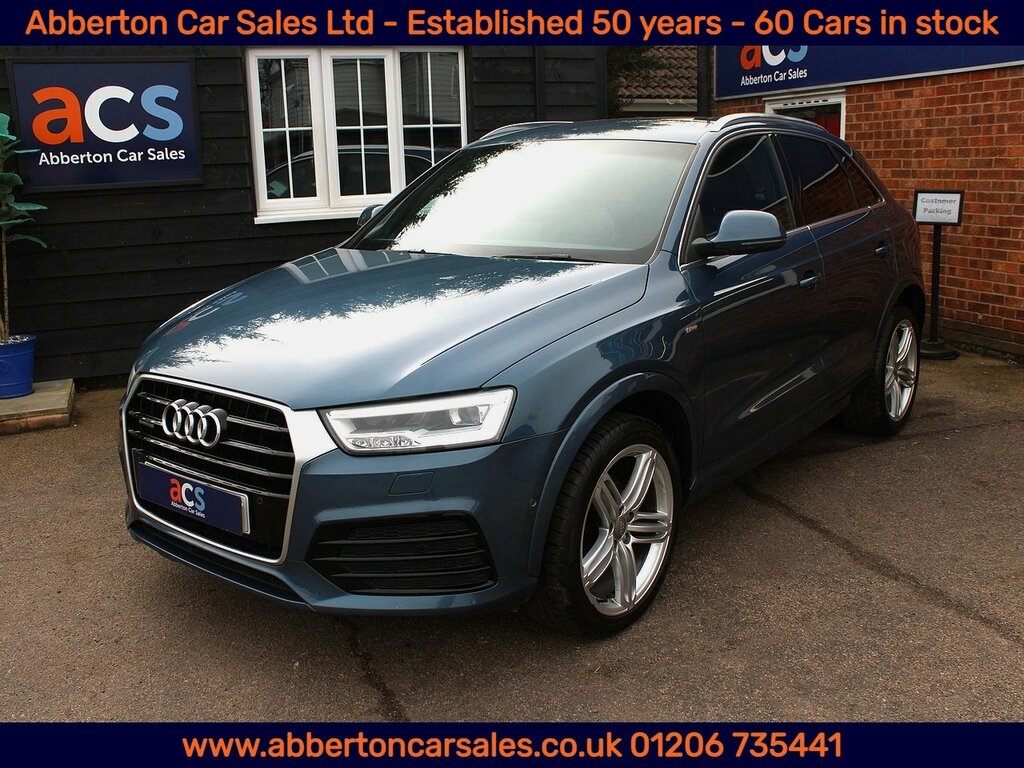 Audi Q3 Tdi S Line Plus Blue