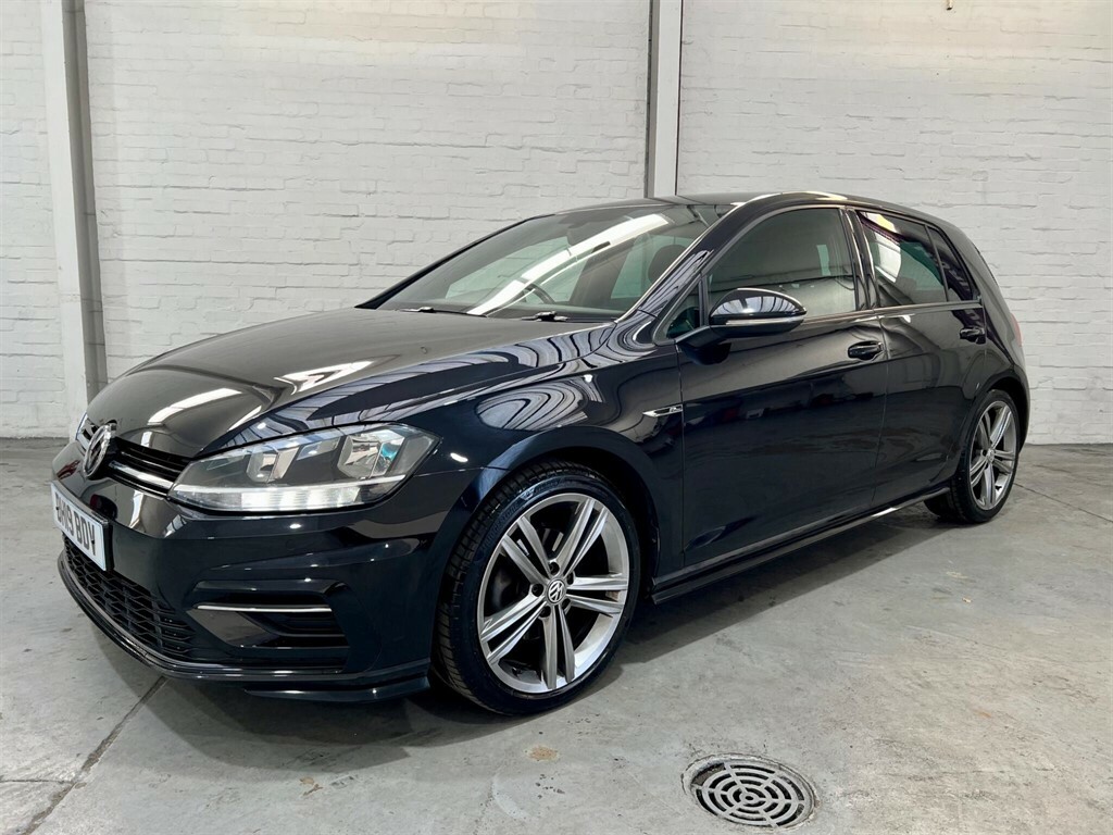 Volkswagen Golf 2.0 Tdi R-line Dsg Euro 6 Ss DH19BDV Black #6