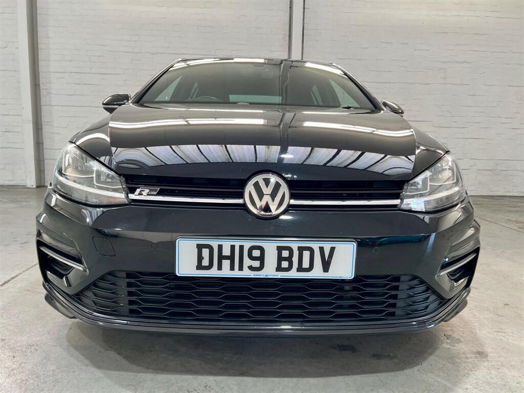 Volkswagen Golf 2.0 Tdi R-line Dsg Euro 6 Ss DH19BDV Black #4