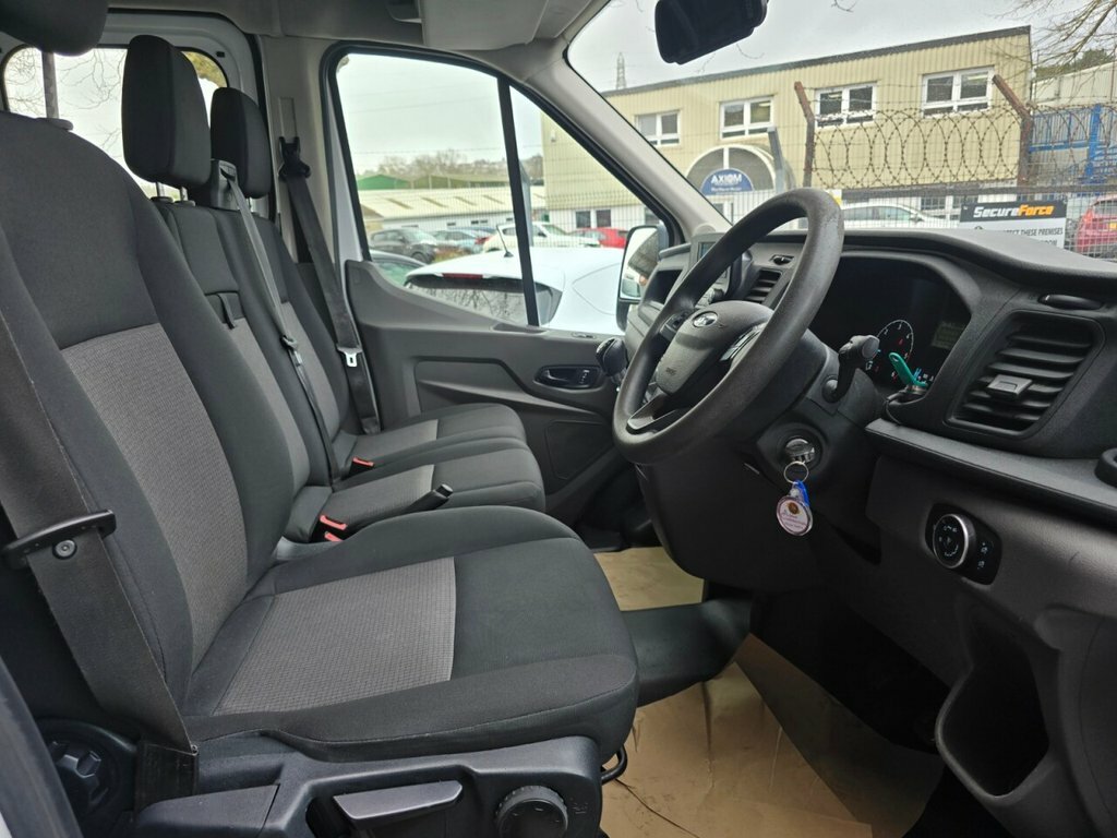 Ford Transit Custom 2L Leader BT21YKL White #2