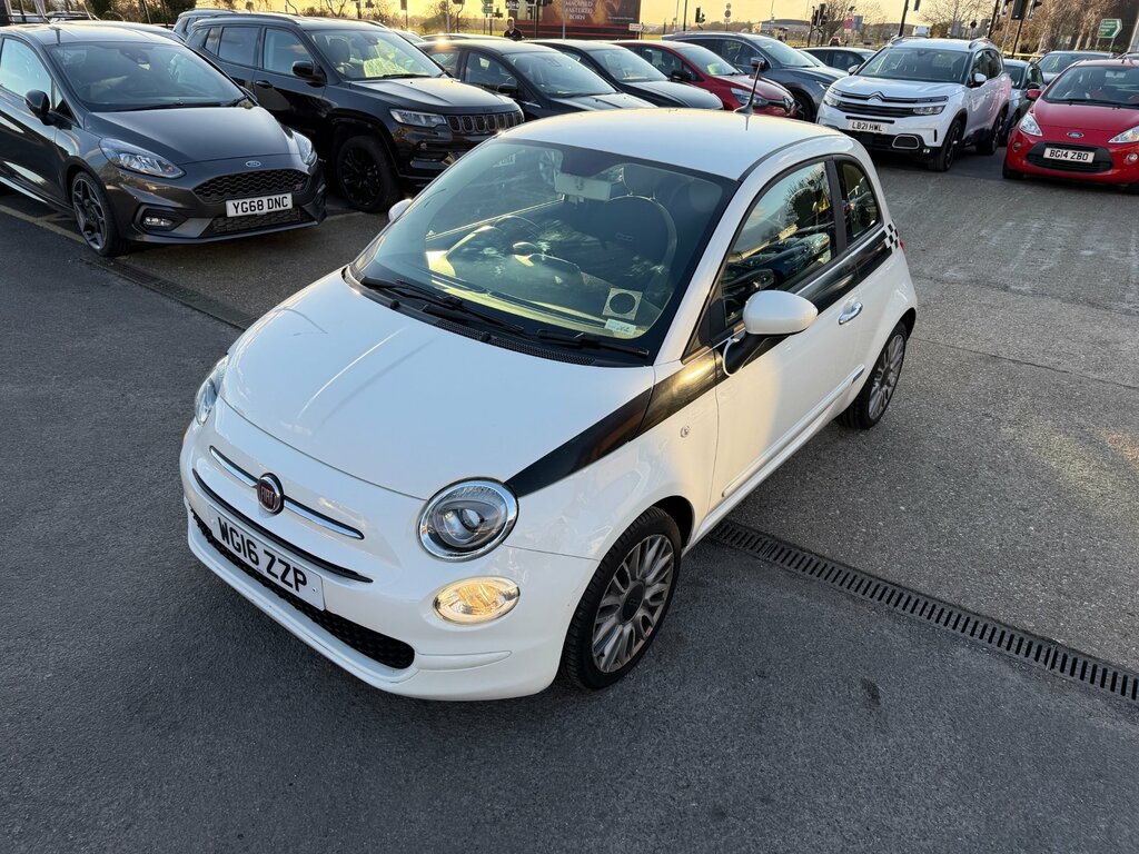 Fiat 500 0.9 Twinair Pop Star Hatchback E White
