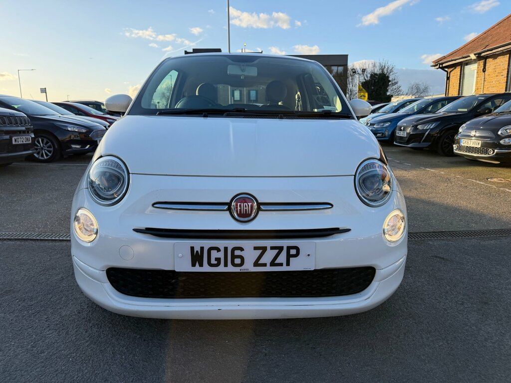 Fiat 500 0.9 Twinair Pop Star Hatchback E WG16ZZP White #4