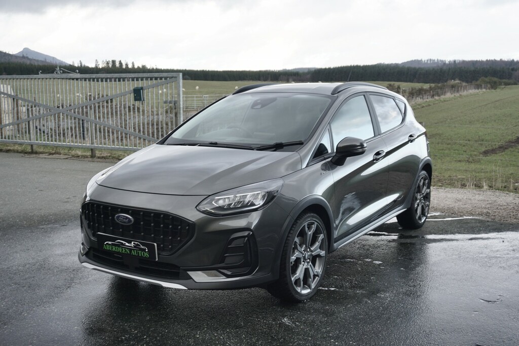 Ford Fiesta Hatchback 1.0 T Ecoboost Mhev Active X 202373 SY73HJG Grey #3
