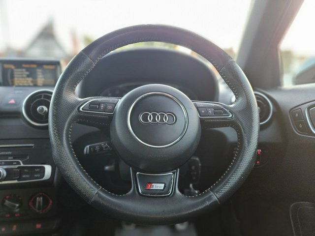 Audi A1 1.4 Tfsi S Line Sportback Euro 6 YK17ALJ Black #6