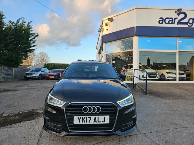 Audi A1 1.4 Tfsi S Line Sportback Euro 6 YK17ALJ Black #3