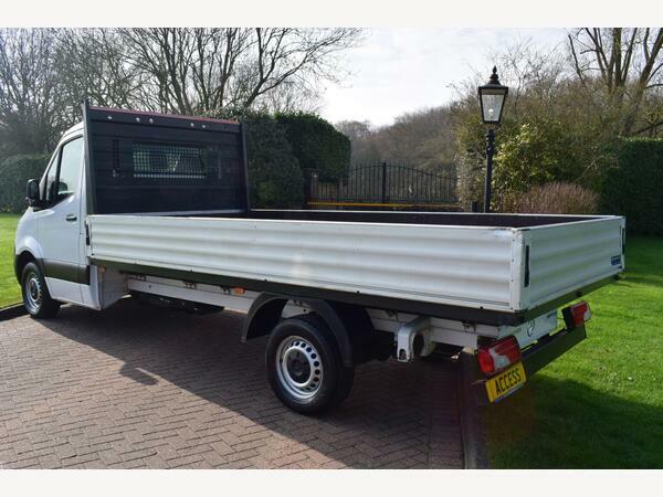 Mercedes-Benz Sprinter Dropside 317Dropside Cdi Progressive Rwd L3 YK72FEG White #5