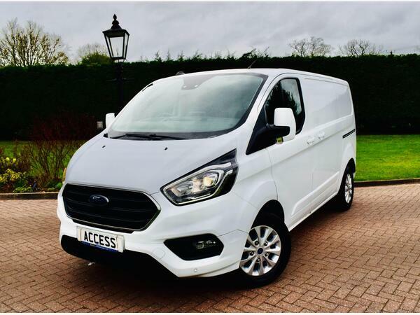 Ford Transit Custom Panel Van 2.0 300 Ecoblue Limited L1 H1 Euro 6 S LD23SOA White