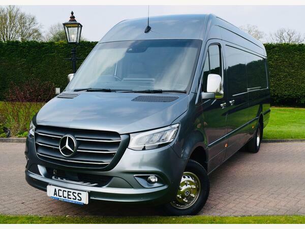 Mercedes-Benz Sprinter Panel Van 517 Progressive Rwd Drw L2 X L W B Grey