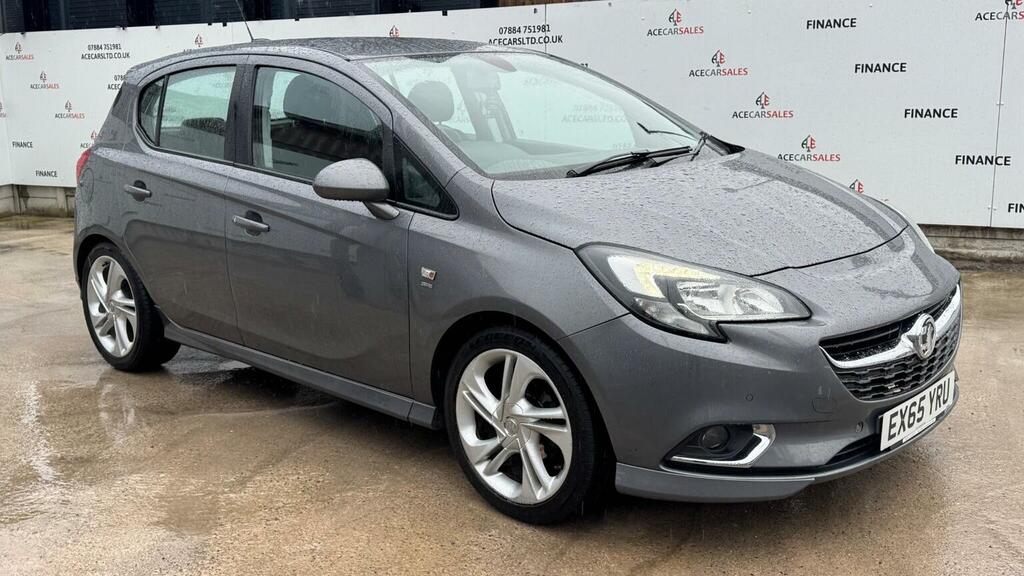 Vauxhall Corsa Hatchback 1.4I Sri VX Line Euro 6 201565 EX65YRU Grey #2