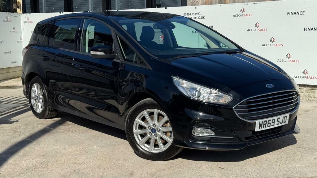 Ford S-Max Mpv 2.0 Ecoblue Zetec Euro 6 Ss 2019 Black