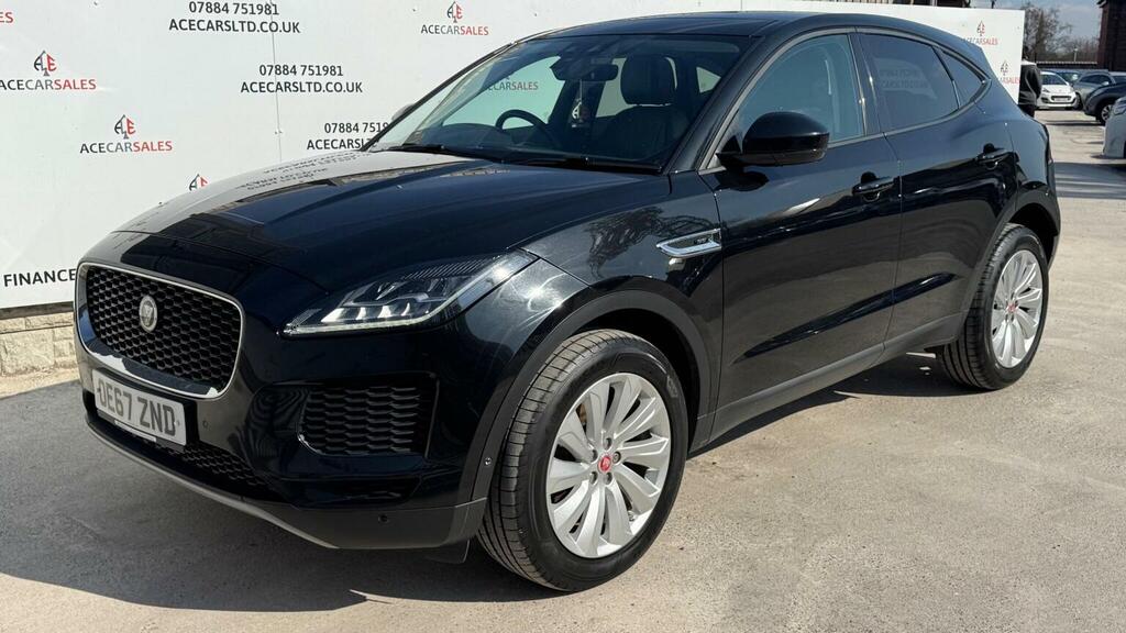 Jaguar E-Pace Suv 2.0 D180 Se Awd Euro 6 Ss 201867 OE67ZND Black #4