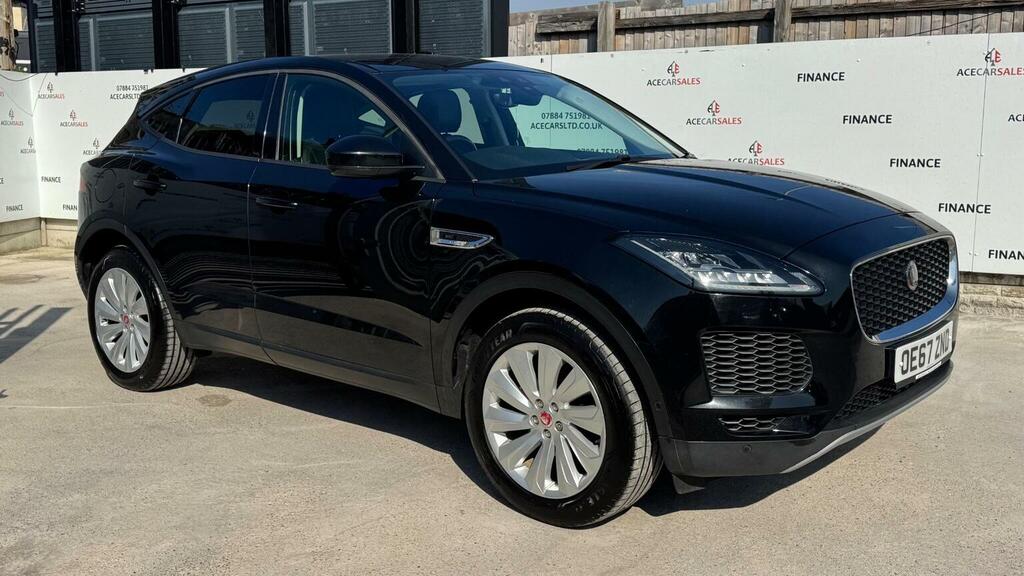 Jaguar E-Pace Suv 2.0 D180 Se Awd Euro 6 Ss 201867 OE67ZND Black #2