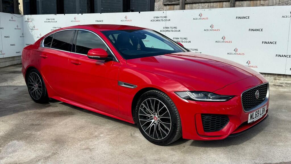 Jaguar XE Saloon 2.0 P250i R-dynamic S Euro 6 Ss ML69LBK Red #2