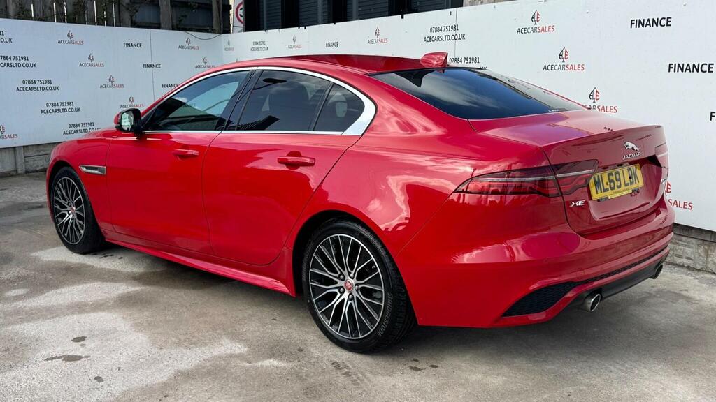 Jaguar XE Saloon 2.0 P250i R-dynamic S Euro 6 Ss ML69LBK Red #6