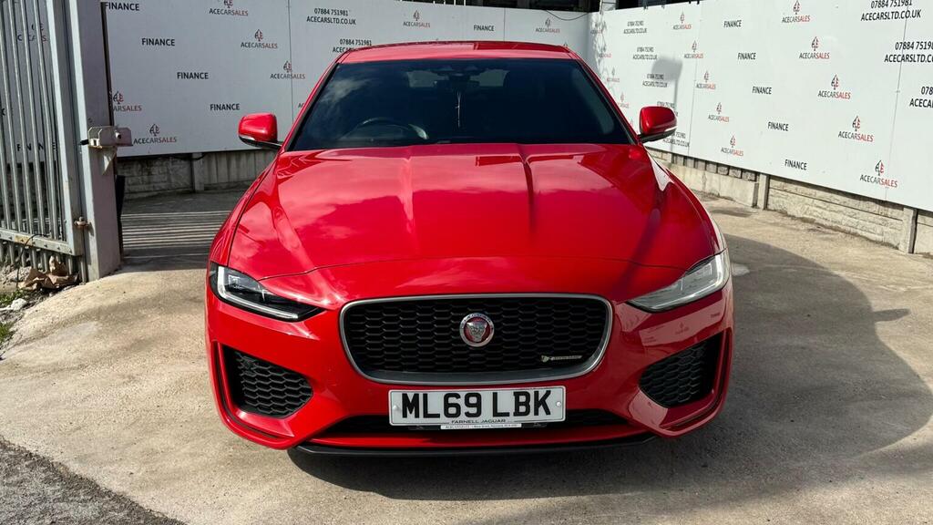 Jaguar XE Saloon 2.0 P250i R-dynamic S Euro 6 Ss ML69LBK Red #3