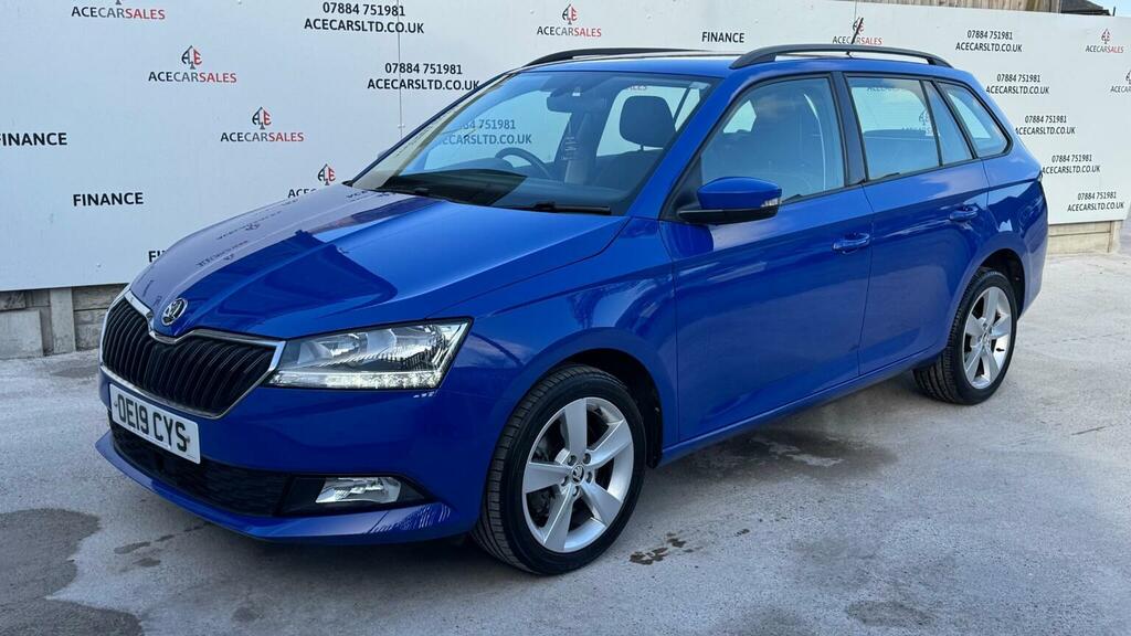 Skoda Fabia Estate 1.0 Tsi Se L Dsg Euro 6 Ss 201919 Blue #4